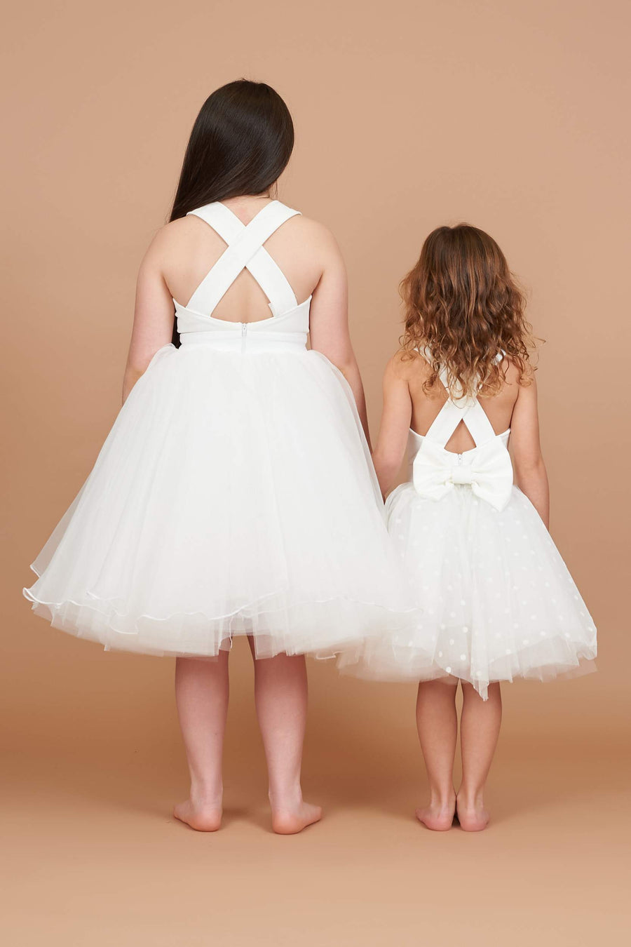 Stella Organza Tulle Mini Maid Dress