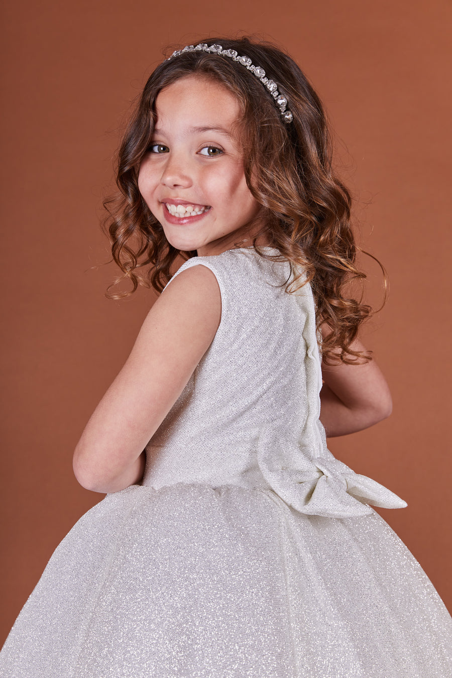 Melody Sparkle Flower Girl Dress